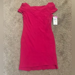 NWT S.L. Fashions Fushia Dress 8P